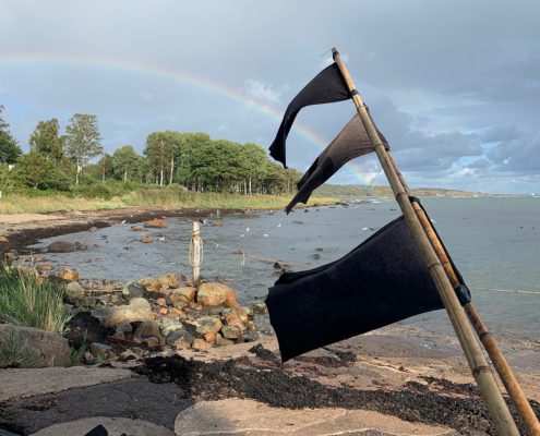 Görvik regnbåge över Sandhamn