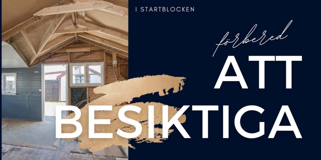 Att undersöka fastigheten inför köp