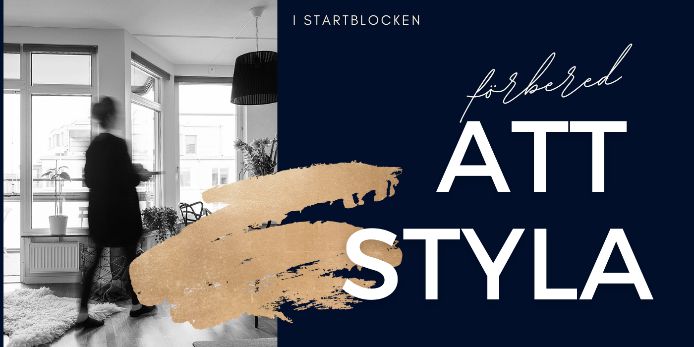 Att styla bostaden inför försäljning