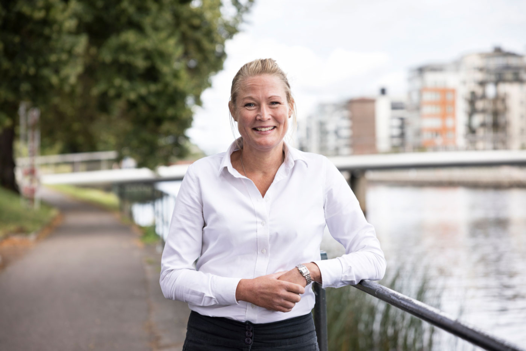 Karin Isaksson, mäklare på Bostad&Co