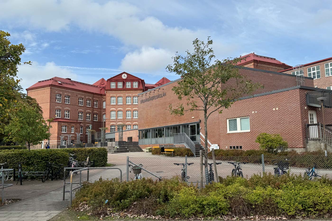 Brunnsåkersskolan i Halmstad, i Västra Förstaden